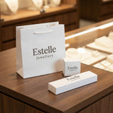 Mystic Sapphire Stone Hoop Gold Earrings