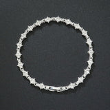 Classic Cluster Tennis Bracelet