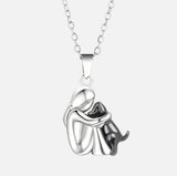 Hug Pendant Necklace
