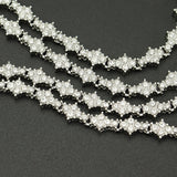 Classic Cluster Tennis Necklace