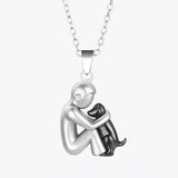 Hug Pendant Necklace